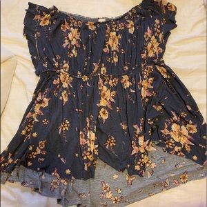 Free People Off the Shoulder Top